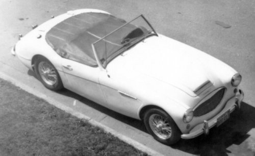 Harold's Austin Healey 3000 in Port Angeles in 1969