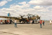 B-17 Flying Fortress WWII Bomber Picture in Moses Lake, Washington