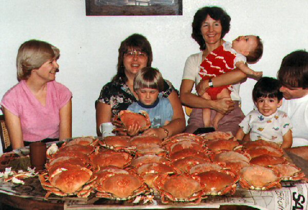 Bandon Oregon Crabs