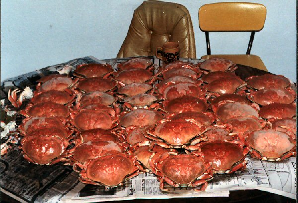 Bandon Oregon Crabs