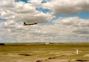 B-17 Flying Fortress WWII Bomber Picture in Moses Lake, Washington