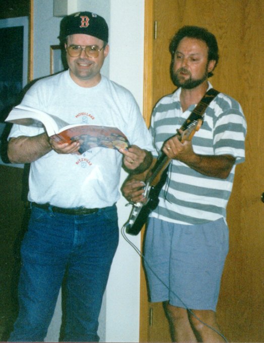 Steve Frazier Playing The Guitar