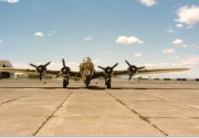 B-17 Flying Fortress WWII Bomber Picture in Moses Lake, Washington