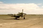 P-51 Mustang Fighter Visits Moses Lake, Washington