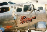 B-17 Flying Fortress WWII Bomber Picture in Moses Lake, Washington