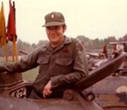 2Lt John Wald at Fort Knox Kentucky in 1977 - AOB